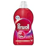 Perwoll Renew Color & Fiber Flüssigwaschmittel (Color, 2,0 Liter, 40...