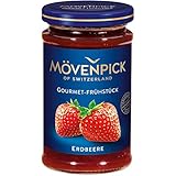 Mövenpick Gourmet-Frühstück Erdbeere, Fruchtaufstrich, 250 g