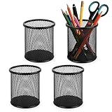 UTOCLEC Metall Stifteköcher, 4 Stück Schreibtisch Organizer, Kinder...