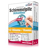 Schimmeltest (Schimmel-Schnelltest) für bis zu 12 Räume – Schimmel Test...