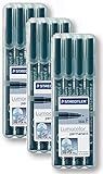 STAEDTLER permanenter Universalstift Lumocolor, wisch- und wasserfest,...