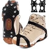 Ceestyle Steigeisen für Bergschuhe mit 11 Zähne Verdickte Schuhkrallen...