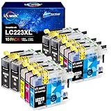 Uniwork LC223 XL Druckerpatronen Kompatibel für Brother LC223 XL Patronen...