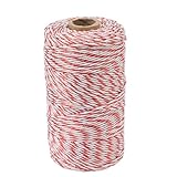 RIZGHWOY Elektrisches Zaunseil Polywire Edelstahl Zaundraht Starker...
