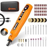 HARDELL 3.7V Akku Multifunktionswerkzeug, Rotationswerkzeuge 5-Gang 18000...