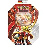 Pokémon-Sammelkartenspiel: Tin-Box Paradox-Schicksale: Keilflamme-ex (1...