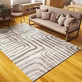 GLJTUO Beheizter Teppich, Carbon Crystal Beheizte Fußmatten, Temperatur...