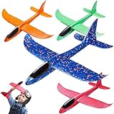 PATRICHOR Styroporflieger Flieger Styropor Kinder, 4 Stücke Flugzeug...