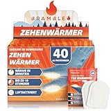 Bramble – Zehenwärmer zum Aufkleben (40 Paar, 80 insgesamt) –...