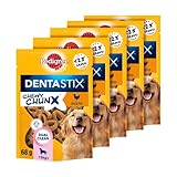 Pedigree Dentastix Chewy Chunx, Hühnerzahn-Snack für mittelgroße und...