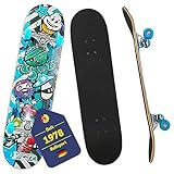 BEST SPORTING Skateboard A3 Kid Octopus – Skateboard 78 cm für Kinder...
