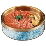 Kalter Salat-Server – gekühlte Edelstahlschüssel,...