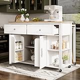 EINHOM Küchenwagen mit Rollen, Küchenwagen mit Ausziehbarer...