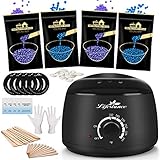 Lifestance Wachswärmer Wachs Haarentfernung Waxing Set, Wax enthaarung mit...