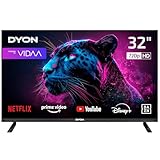 DYON Movie Smart 32 VX - 32 Zoll 80 cm Smart TV mit HD Triple Tuner...
