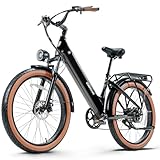 CEAYA E-Bike 26 Zoll Elektrofahrrad Alu Pedelec Herren Damen E-Citybike mit...