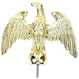 ORFOFE Adler Fahnenmast Topper Gartenflaggen Dekoration Wetterfest...