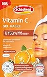 Schaebens Vitamin C Gel Maske, glättet und hydratisiert mit Glow-Effekt,...