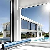 MARAPON® Sonnenschutzfolie Fenster innen [60x200 cm] Fensterfolie...