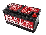 SMC Autobatterie Speed 100 Ah AGM 850 A L5 Start Stop Pluspol rechts für...