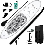 FunWater Aufblasbares Stand Up Paddle Board Surfbrett SUP Komplettes...