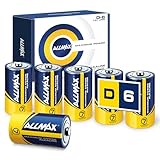 Allmax D Mono (LR20) Maximum Power Alkaline-Batterien (6 Stück) -...
