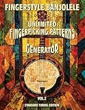 Fingerstyle Banjolele. Unlimited Fingerpicking Patterns Generator. Standard...