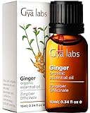 Gya Labs Reines Bio-Ingweröl für Bauchfett und Schmerzen – 100%...