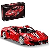 CaDA C61043W 488 1: 8 Sportwagen, Master baustein Sportwagen, 3236 Teile...