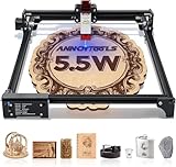 ANNOY TOOLS Lasergravur Maschine, 5.5W Ausgangsleistung, 12V komprimierter...