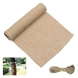 BORDEAG Baum Winterschutz Wickelstreifen 6mx40cm, Baumschutzfolie, Wrap...