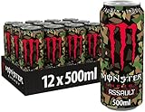 Monster Energy Assault - erfrischender Energy Drink mit 160 mg Koffein - in...