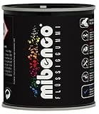 mibenco 72829005 Flüssiggummi Pur mit Schwarz Matt, Schutz und Isolation...