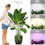 ZOBMIO Pflanzenlampe, Pflanzenlampe Vollspektrum Bis Zu 147CM Höhe, 3...