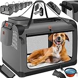 Lovpet® Transportbox Hund Katze Transporttasche M 60x42x42cm |...