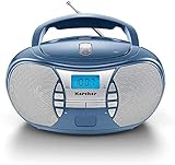 Karcher RR 5025-C tragbares CD Radio (CD-Player, Boomboxen, UKW Radio,...