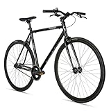 Bergsteiger Kyoto 28 Zoll Singlespeed Fixie Fahrrad, Aluminium Rahmen,...