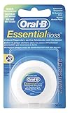 Oral-B Essentialfloss mint gewachst 50m (Zahnseide), 3er Pack (3 x 1...