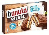 hanuta Riegel - 5er Packung (5 Riegel à 34,5g), mit einzeln verpackten...