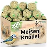 200 x 90 g = 18 kg Meisenknödel Marke Vogelfood Vogelfutter 4...