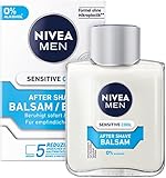 NIVEA MEN Sensitive Cool After Shave Balsam (100 ml), beruhigendes After...