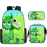 Sp𝒓u𝒏𝒌𝒊 Kinderrucksäcke 3 Teiliges Set,Schulrucksack Mädchen...