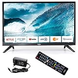 netshop 25 Set: Xoro HTL 2477 Smart TV LED Fernseher 60cm (24 Zoll) HD,...