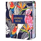 Joejis A5 Adressbuch - Telefonbuch Klein, Telefonbuch Mit Register - 100gsm...