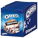OREO Crunchies Dipped 8 x 110g, Knusprige Mini OREOS umhüllt von zarter...