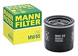 MANN-FILTER MW 65 Ölfilter – Für Motorräder