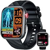 Smartwatch Herren 𝐄𝐂𝐆 𝐇𝐑𝐕...