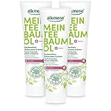 alkmene Mein Teebaumöl Kariesschutz Zahncreme Kräuter 3x 100 ml mit 6fach...