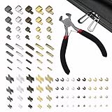 100 Stück Reißverschluss Reparaturset,Reißverschluss...
