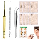 600Pcs Akupunkturpflaster Ear Seeds Akupressurstift Akupunkturstift...